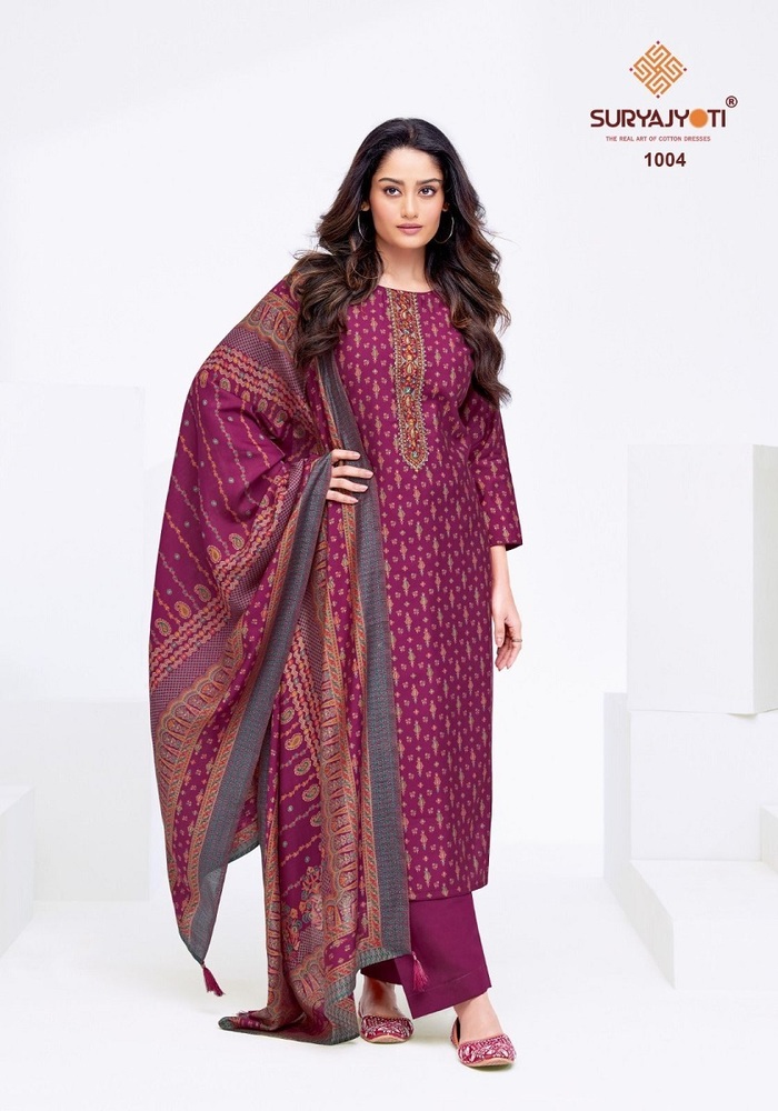 Suryajyoti Kashti Vol-1  Dress Material