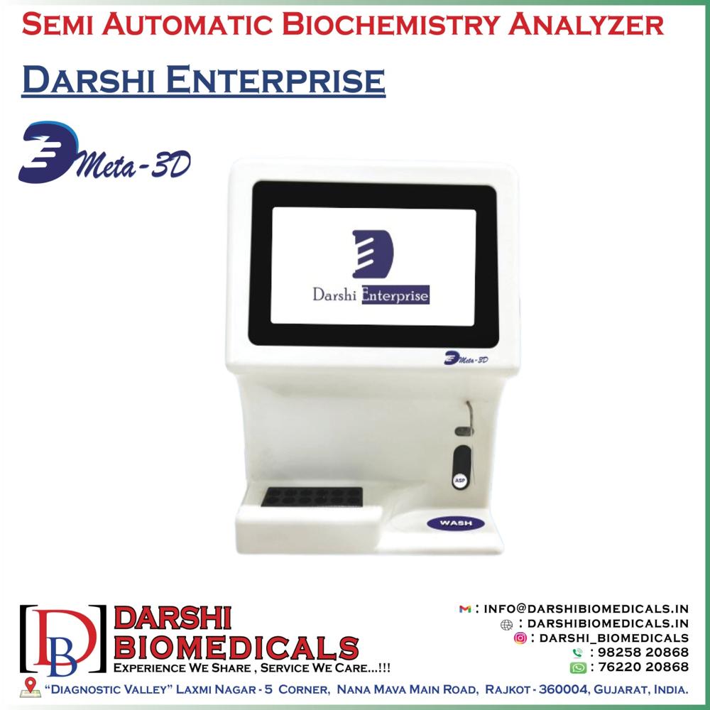 Semi Auto Biochemistry Analyzer