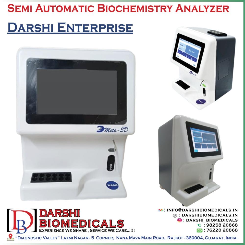 Semi Auto Biochemistry Analyzer