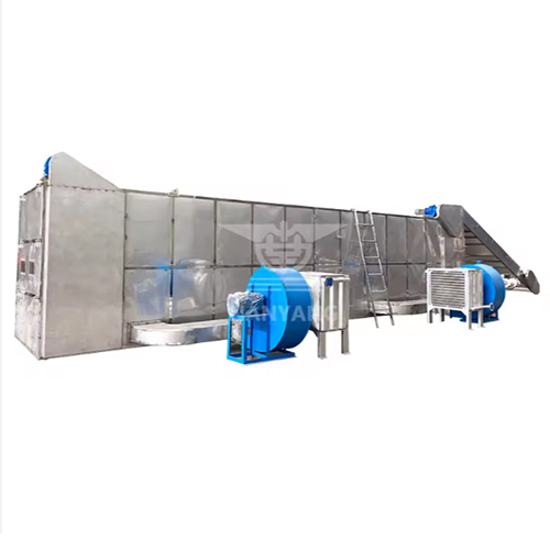 Export Industrial Continuous Food Dehydrator Equipment Fruit Vegetable Mango Cassava Coffee Bean Mesh Belt Dryer - Material: Stainless Steel