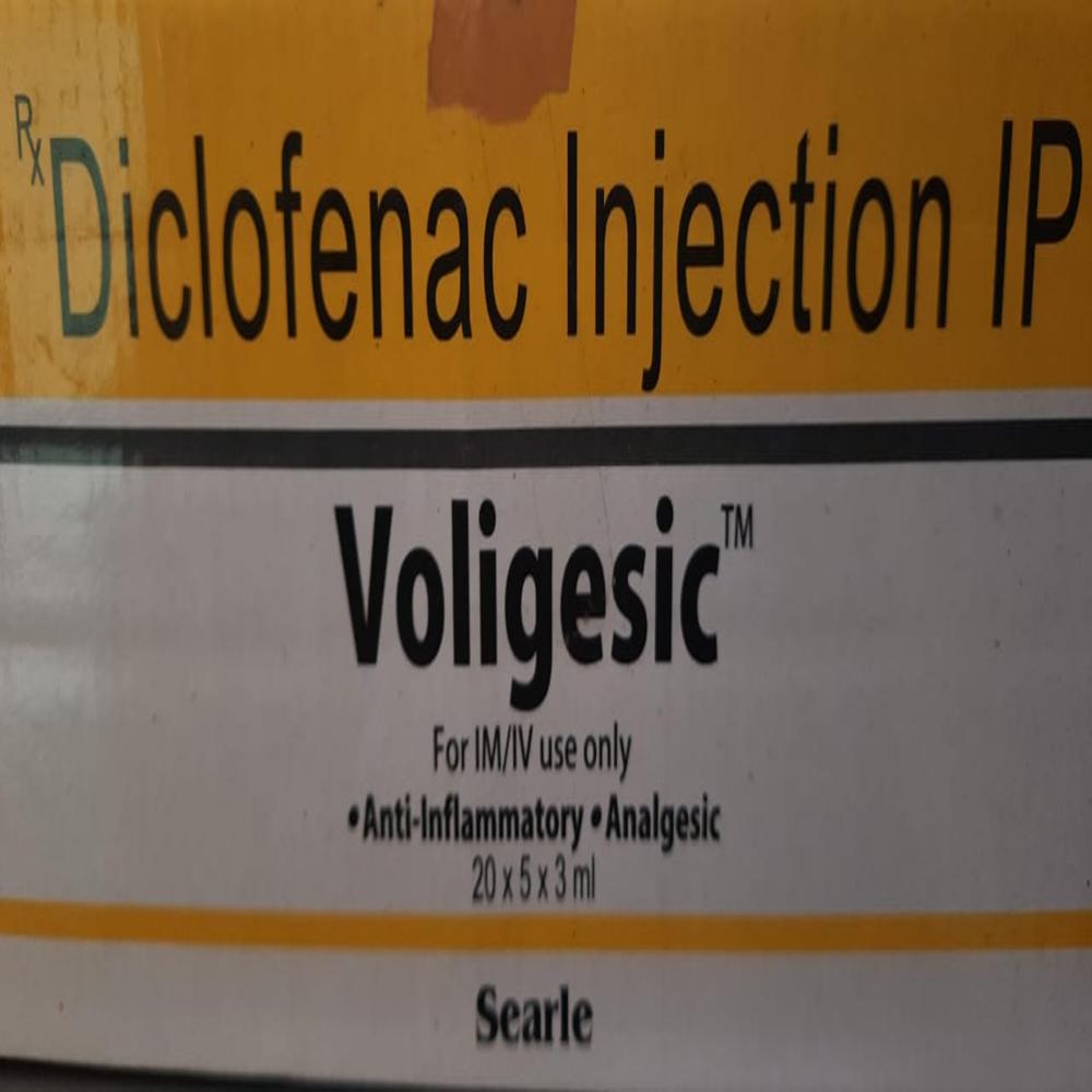 Inj Diclofenac Ipn Voligesic - Drug Type: Injection