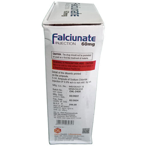 Falciunate Injection - Physical Form: Liquid