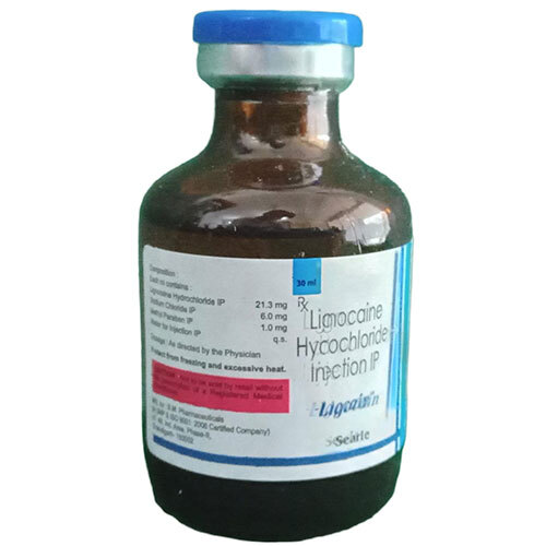 Lignocaine Hydrochloride Injection - Physical Form: Liquid