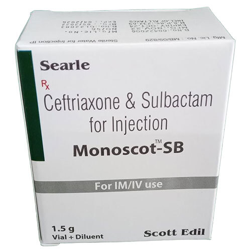 Ceftriaxone And Sulbactam For Injection - Physical Form: Liquid