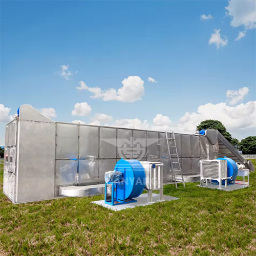 Continuous Mesh Belt Dehydratorfruit Vegetable Meat Seafood Herbs Flower Tea Mesh Belt Dryer - Material: Stainless Steel