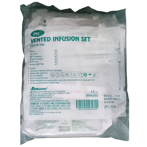Vented Infusion Set - Attributes: High Quality