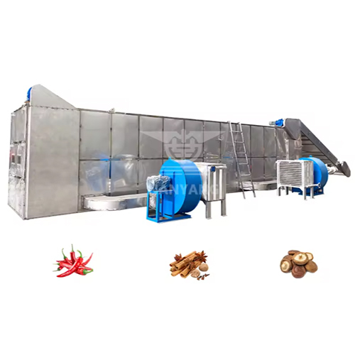 Factory Conveyor Belt Dryer Mesh Yam Belt Bamboo Shoots Dryer Chili Drying Machine - Material: Stainless Steel