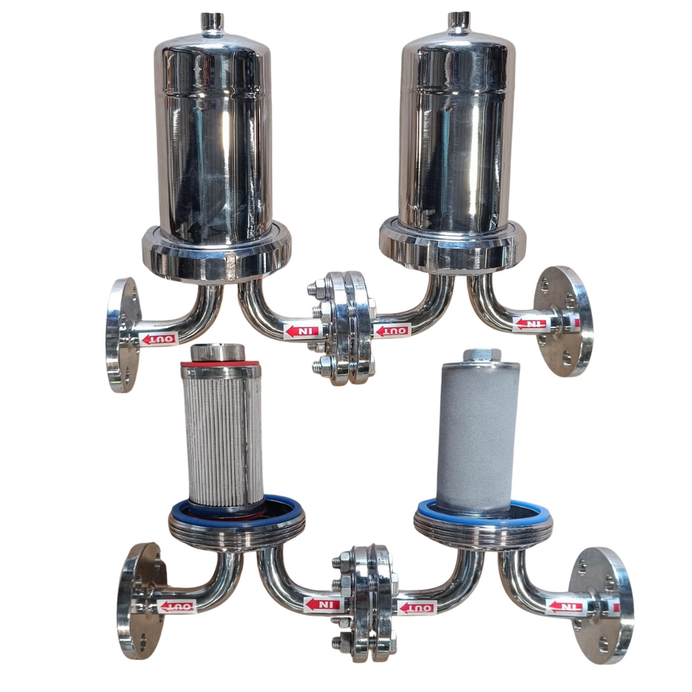 Industrial Steam Filter - Color: Gray