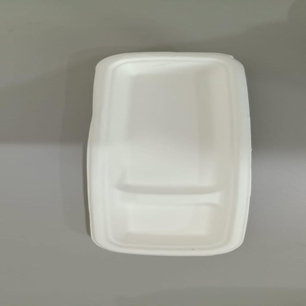 Bagasse Food Boat Tray - Color: White
