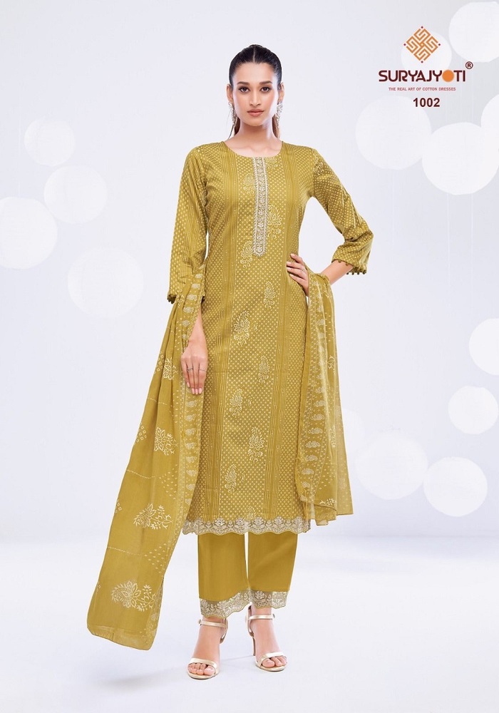 Suryajyoti Kasuti Vol-1  Dress Material