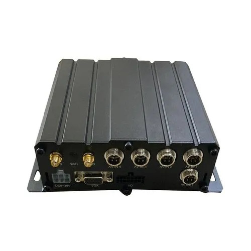 03_Tvs 404H 4Ch 1080P Mobile Dvr 4G Gps Arai Icat Approved - Color: Black