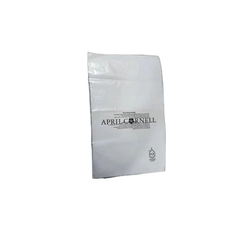 12X18 Inch Printed Poly Bag - Color: White