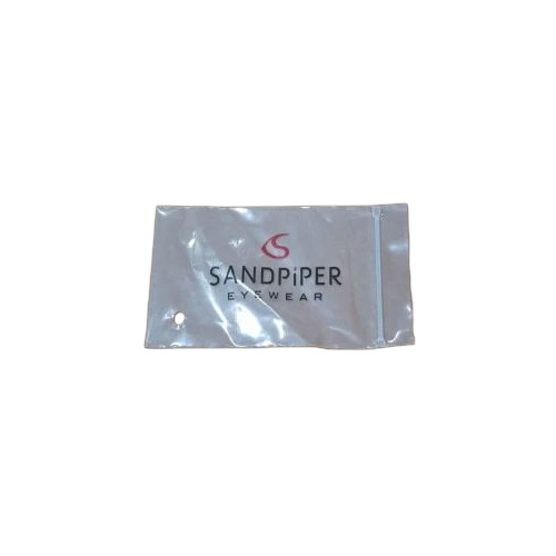 Ldpe Zipper Transparent Poly Bag - Color: White