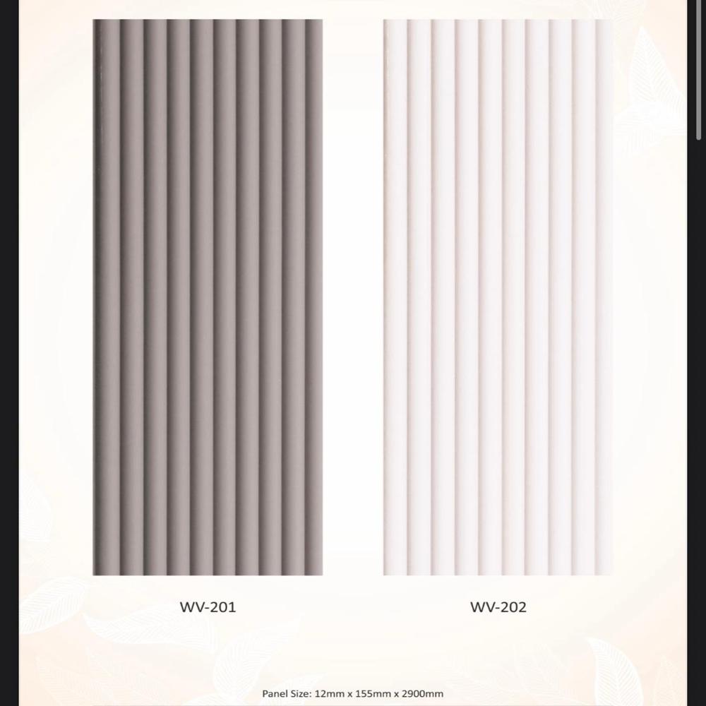 Inclad Wave Series Louvers Acoustic & Decorative Wall Panels - Color: All Color