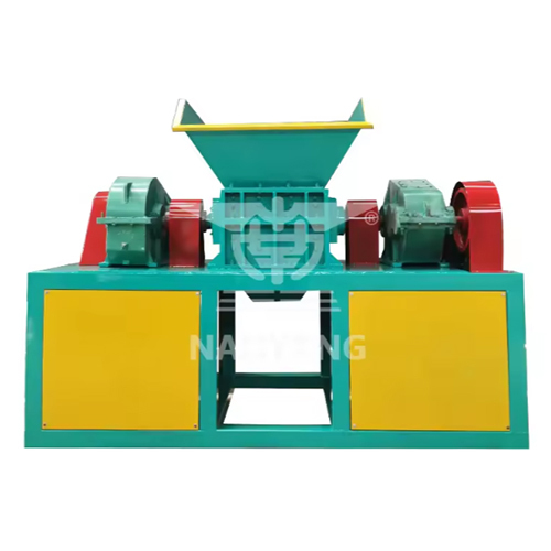 Factory Direct Sale Industrial Double Shaft Car Motorbike Rubber Tyre Shredder Waste Bumper Tyre S - Feature: Lower Energy Consumption