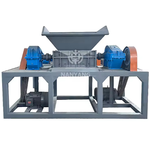 Factory Direct Multifunctional Industrial Biaxial Automobile Rubber Tire Metal Paper Plastic Crusher