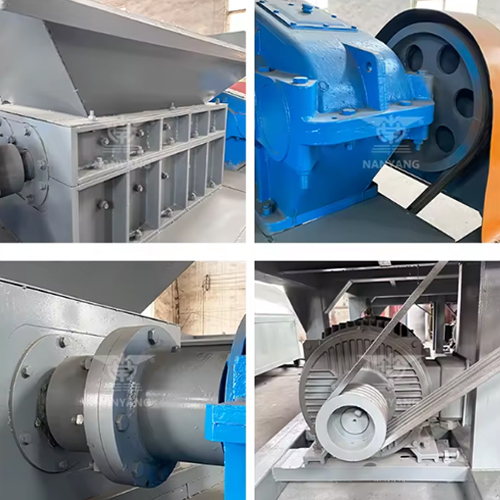 Four Shaft Plastic Bag Bottle Barrel Card Shredder Machine Polypropylene Nylon Waste Plastic Shredder - Feature: Lower Energy Consumption