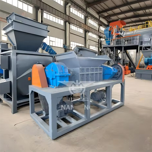 Customizable Double Shaft Metal Shredder Machine for Scrap Iron Scrap Steel Copper Metal Aluminum