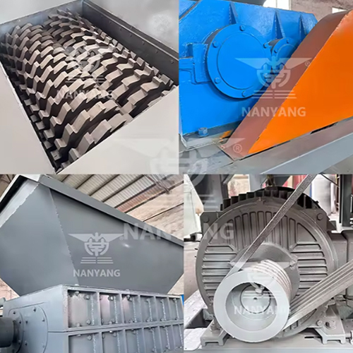 Scrap Metal Shredder Machine Shredder For Car Bicycle Tire Shredder Machine - Feature: Lower Energy Consumption