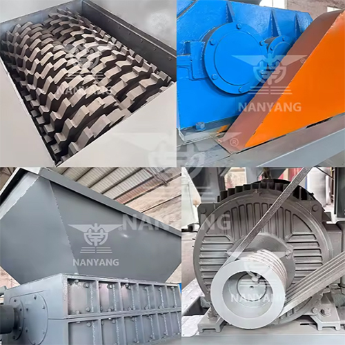 Plastic Bag Shredder Machine Double Shaft Shredder Machine Waste Plastic Shredder Machine