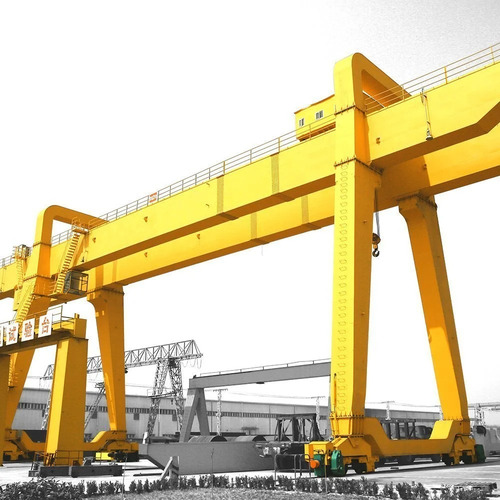 Double Girder Gantry Crane - Sturdy Steel Frame, Load Capacity 1 Ton to 200+ Tons, Max. Lifting Height 15-20 Meters, Manual Operation, 440V Electric Power Supply