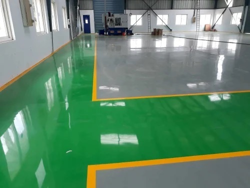 Epoxy Flooring Service - Application: Commercial