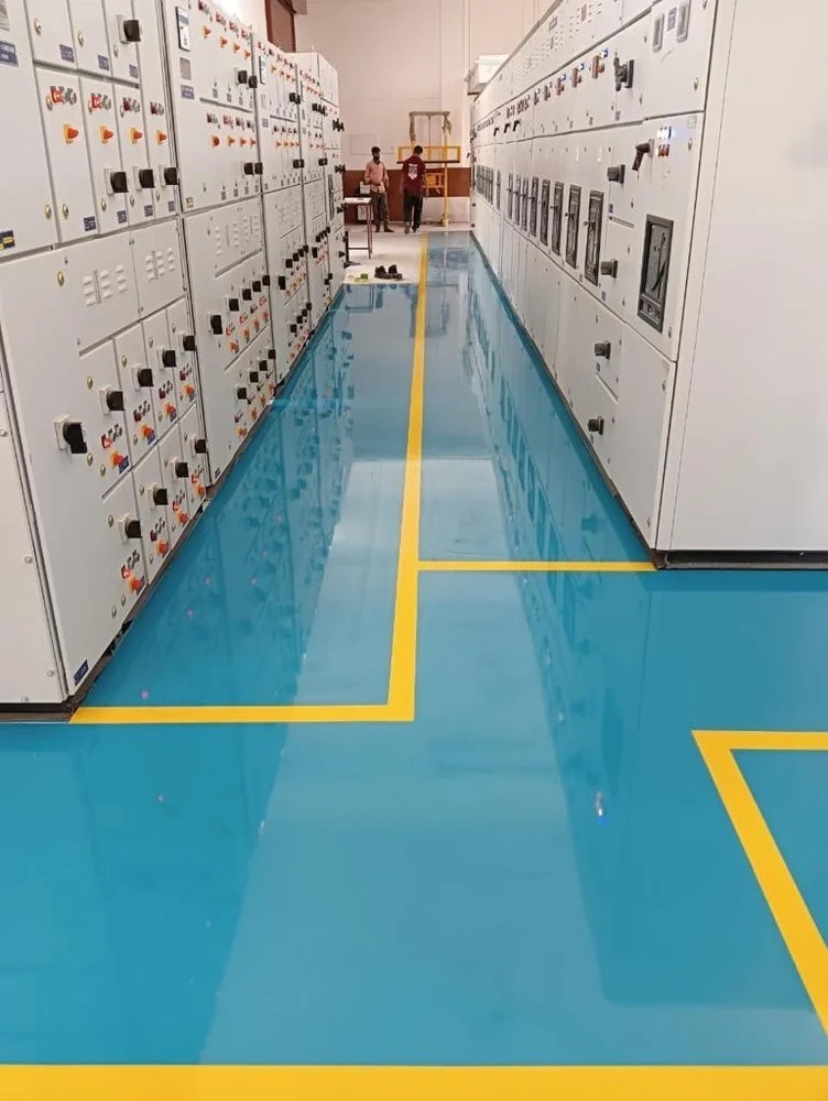 High Voltage Insulation Floor Coating Services - Application: Commercial