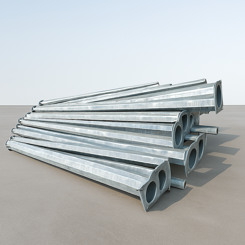 Octagonal Street Light Pole