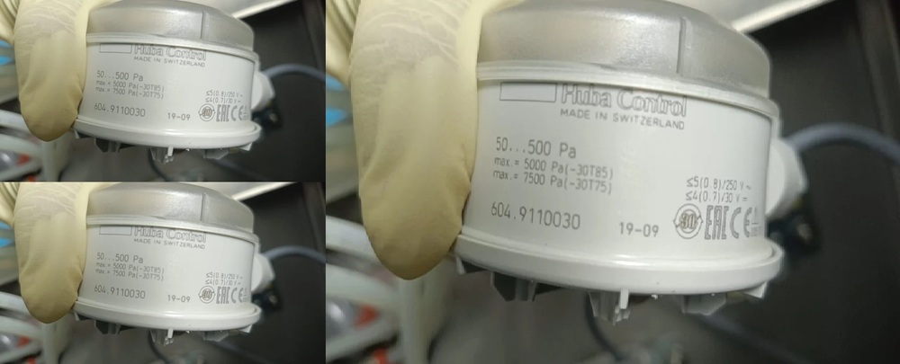 604.9110030 Differential Pressure Switch By Huba Control