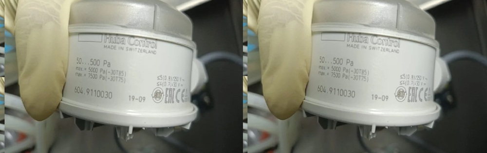 604.9110030 Differential Pressure Switch By Huba Control