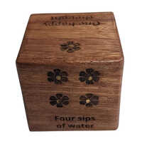 Wood Dice Shape Handmade Wooden Cubes For Kids - Age Group: 7-10 Yrs