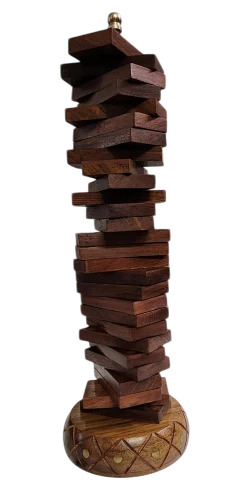 Wooden Domino With Dominoes Handcrafted Toys And Board Games - Age Group: 7-10 Yrs