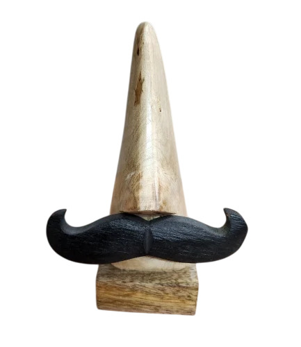 Ortus arts Handmade Wooden Nose Shaped Spectacle Specs Eyeglass Holder Stand