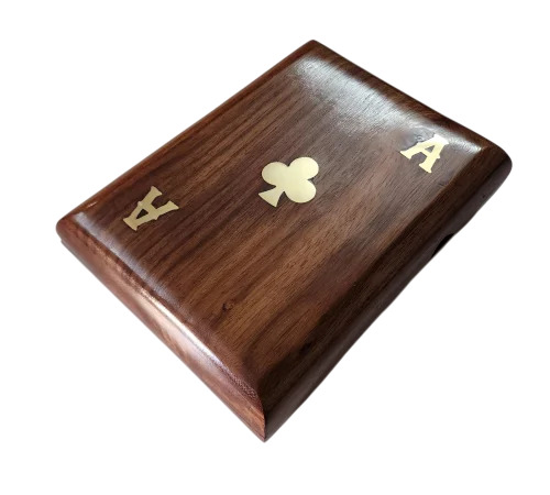 Playing Card Deck Holder Storage Decorative Organizer Box - Age Group: Up To 10 Yrs