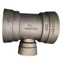 Di Hydrant Tee 200x100 - Application: Plumbing