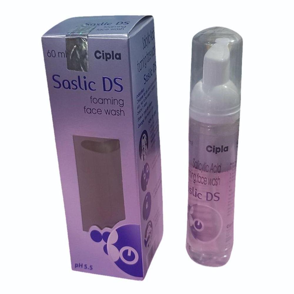 Saslic DS Foaming Face Wash 60ml