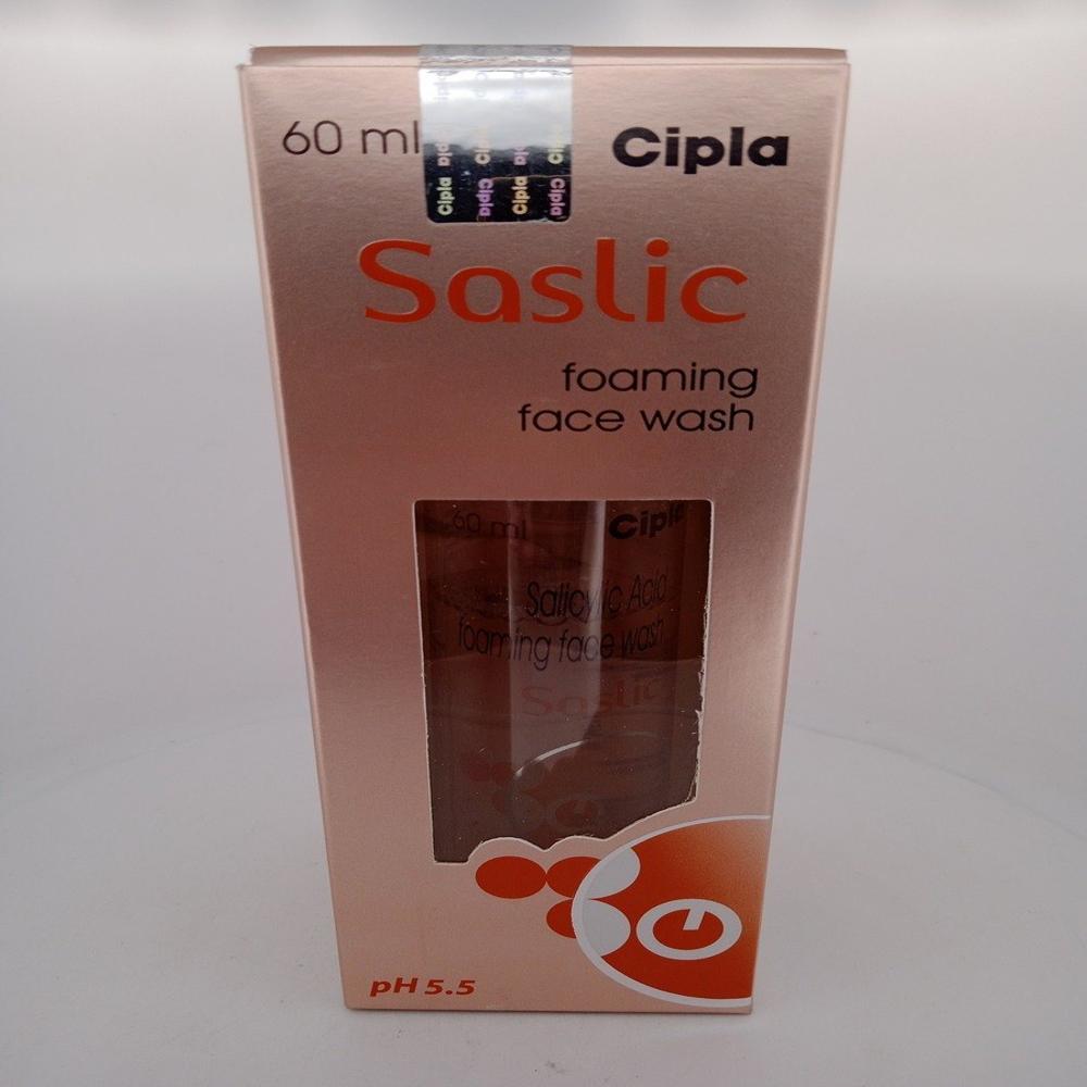 Saslic Salicylic Acid Foaming Face Wash 60ml