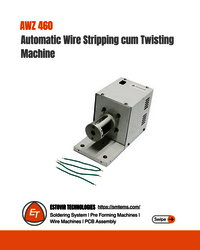 Automatic Wire Stripping cum Twisting Machine AWZ 460