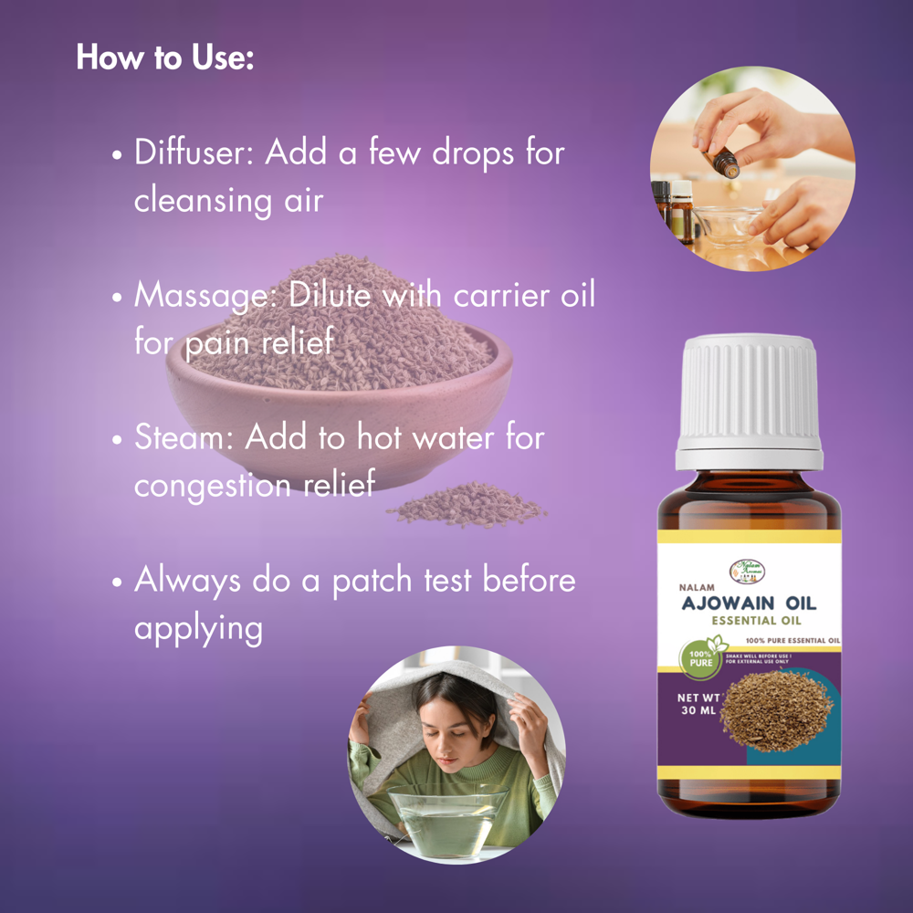 NALAM Ajowain Oil 