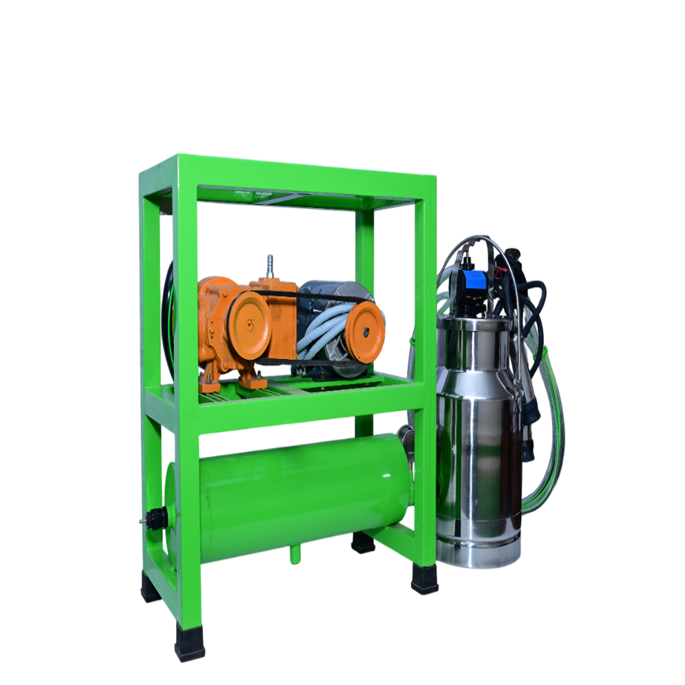 Double Bucket Milking Machine - Capacity: 150 Ltr/hr