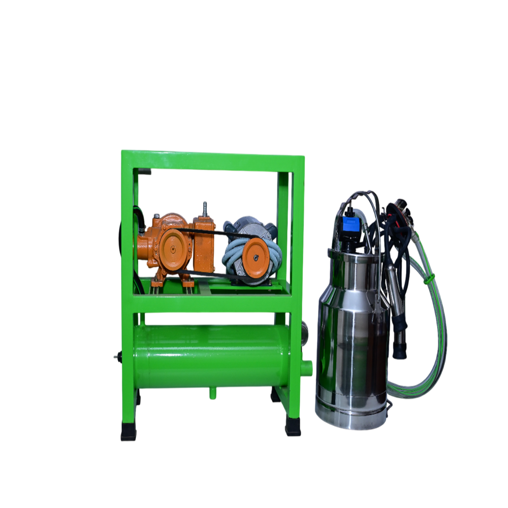 Double Bucket Milking Machine - Capacity: 150 Ltr/hr