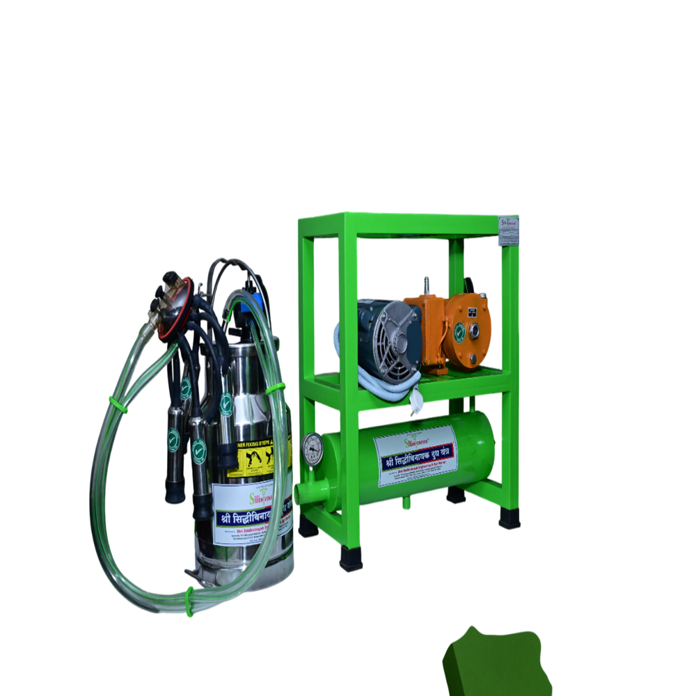Double Bucket Milking Machine - Capacity: 150 Ltr/hr
