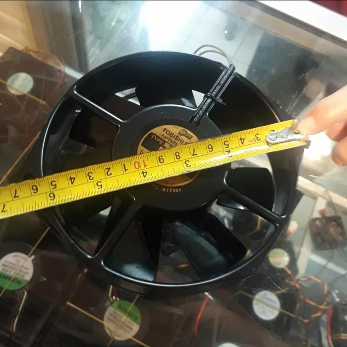 TOBISHI 3650KX-2 220V AC 50/60HZ METAL 17251mm Industrial Axial Cooling Fan