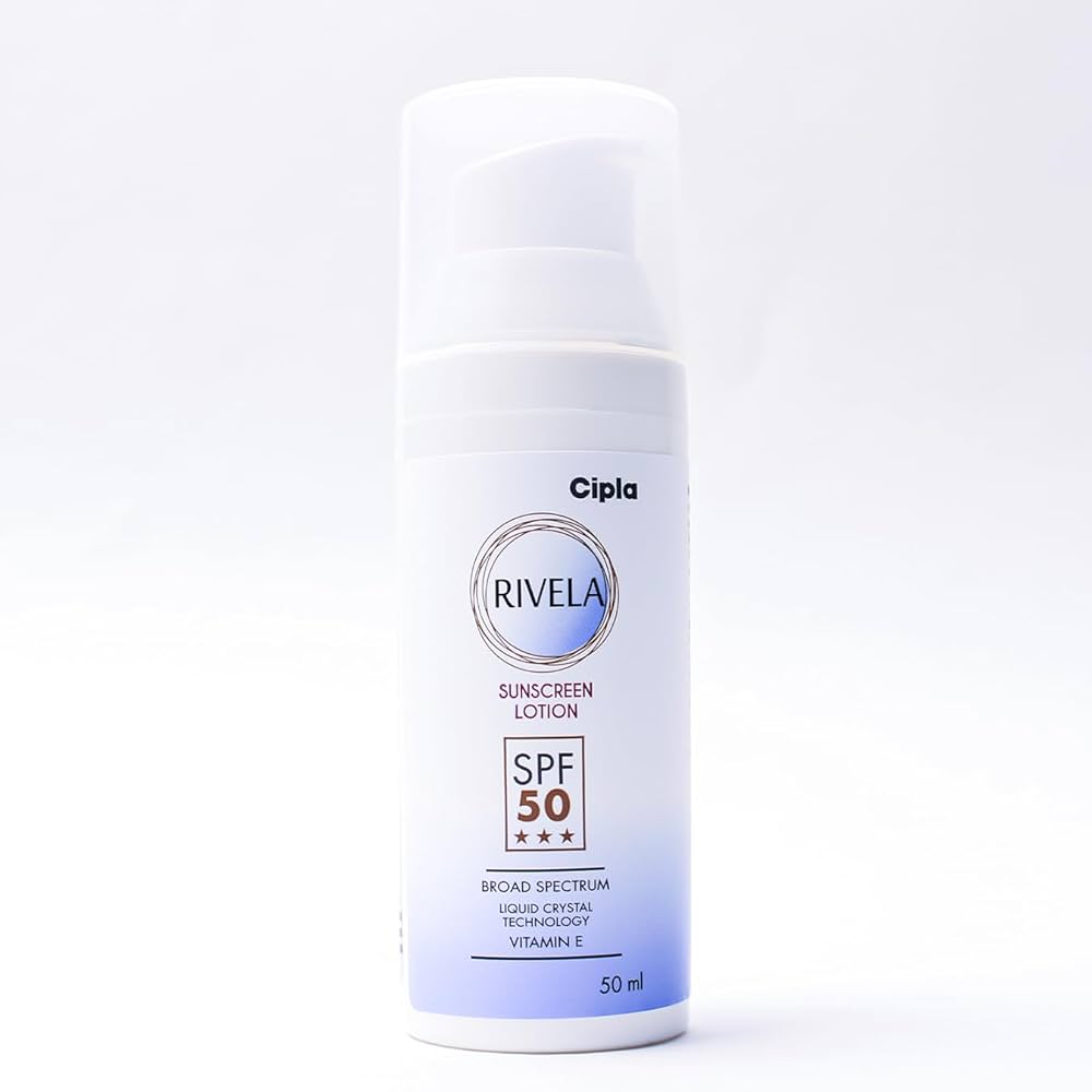 Rivela Sunscreen SPF 50 Lotion 50ml