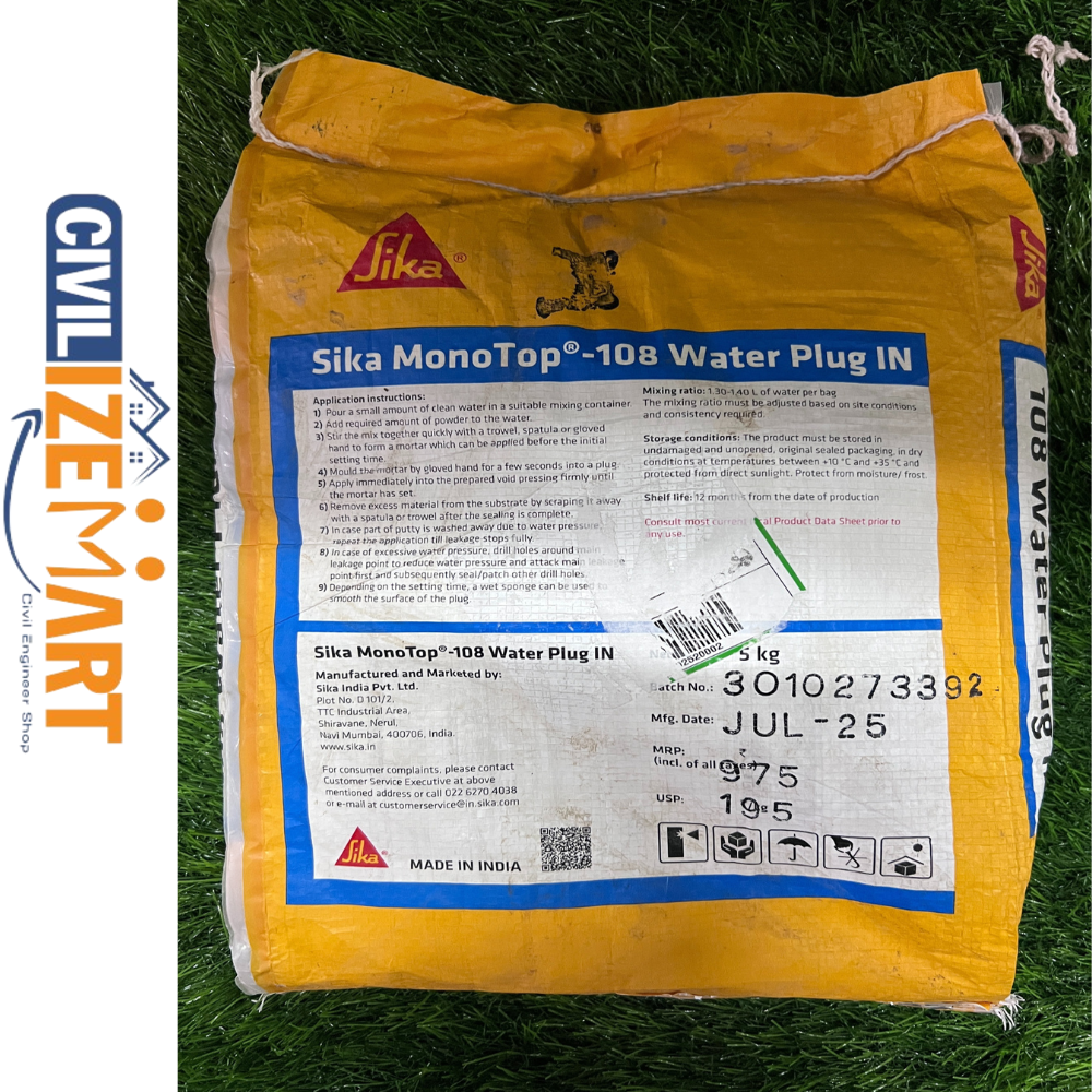 SIKA MONOTOP 108 WATER PLUG IN