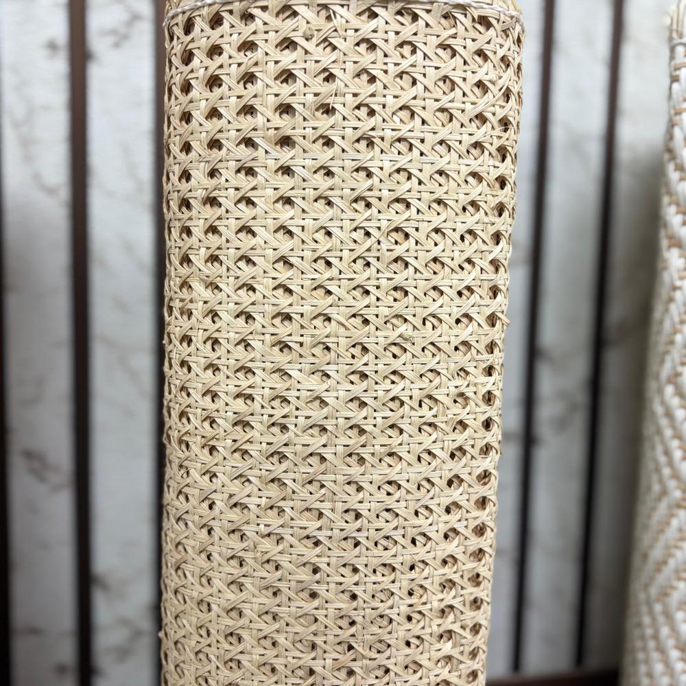 Rattan Cane Webbing Roll 3ft x 25ft & 2ft x 25ft | Natural Cane Mesh for Furniture, Cabinets, Chairs & DIY Projects | Wholesale Decorative Material Supplier 