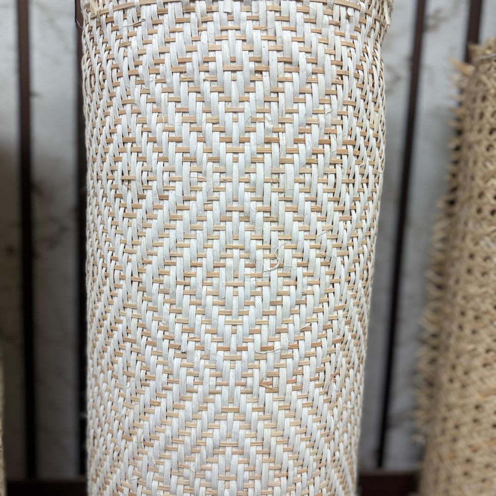 Rattan Cane Webbing Roll 3ft x 25ft & 2ft x 25ft | Natural Cane Mesh for Furniture, Cabinets, Chairs & DIY Projects | Wholesale Decorative Material Supplier 