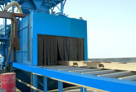 Rod Bar Beam Plate Cleaning Automatic Shot Blasting Machine - Feature: High Efficiency