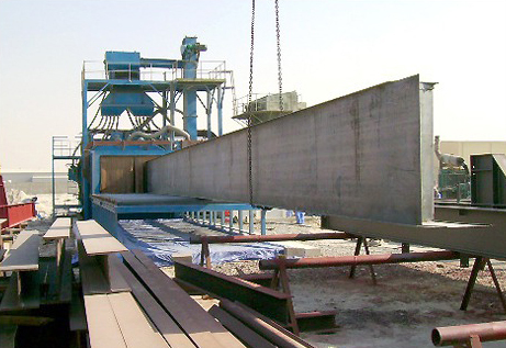 Roller Conveyor Type Shot Blasting Machine - Feature: High Efficiency