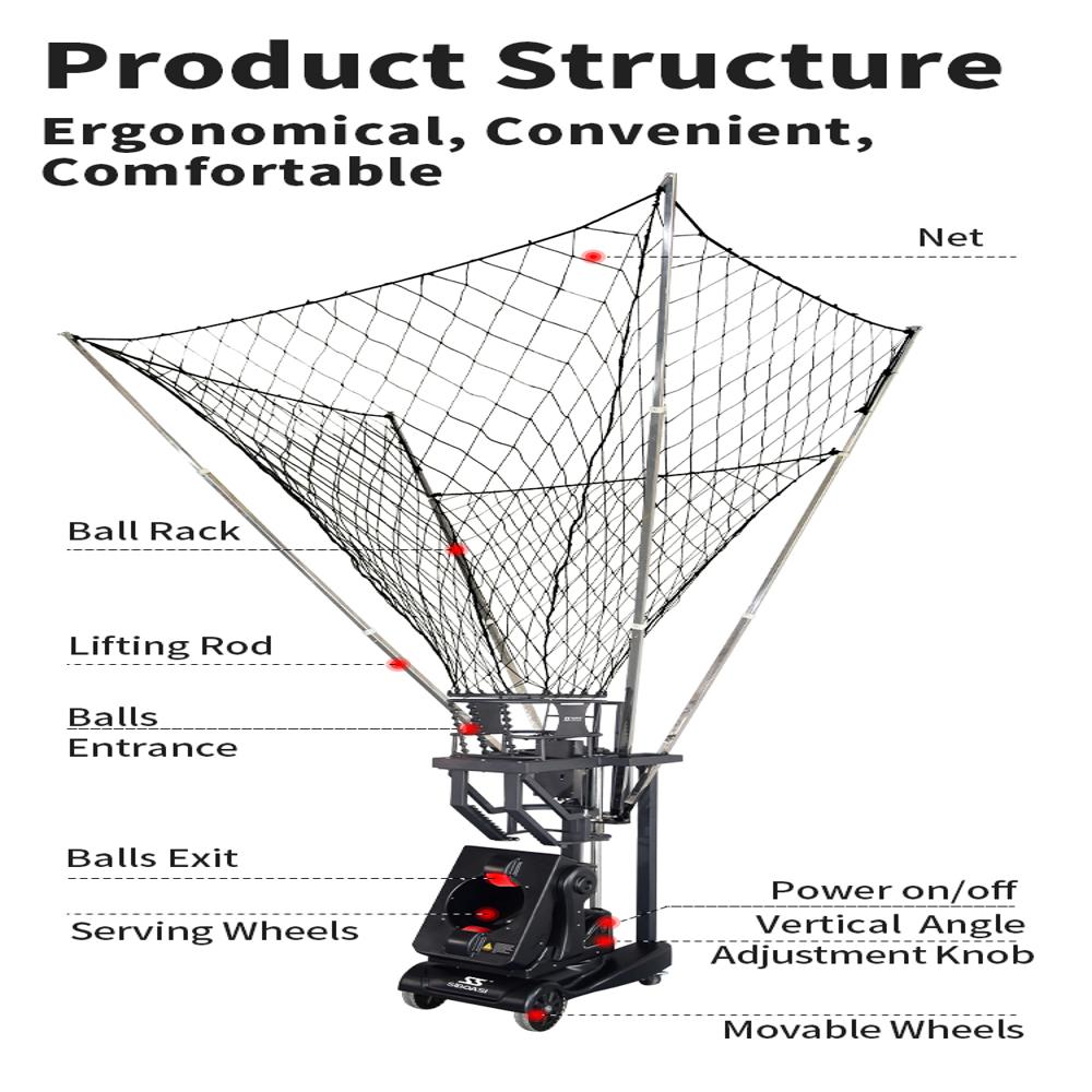 Basket ball throwing machine SS K 2101A